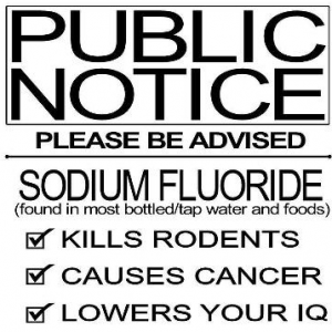 Sodium fluroide kills