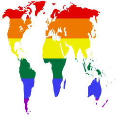 world map