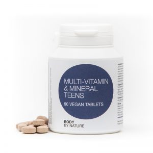 multi vitamin mineral teens bottle