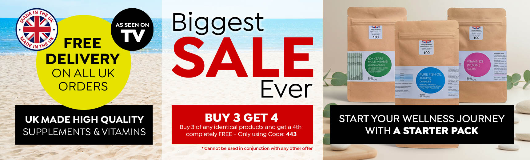 Biggest Sale Ever from Body by Nature Supplements