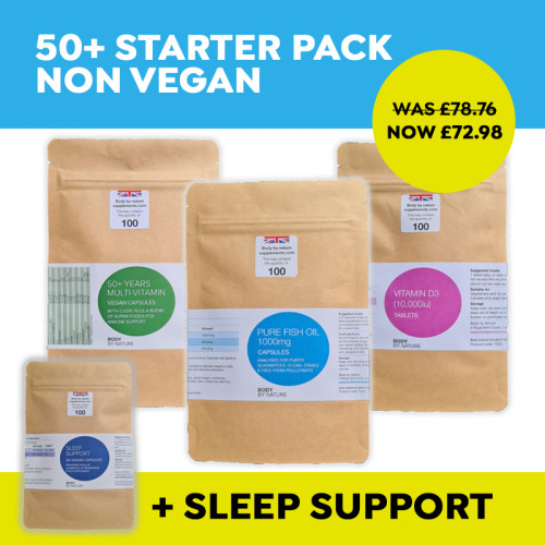 50+ Starter Pack Non Vegan + Sleep Support