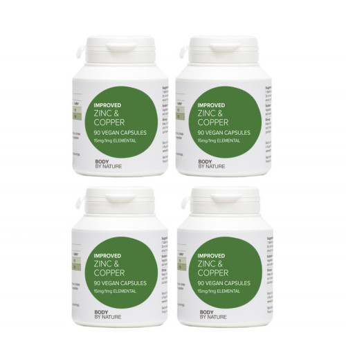 Zinc and Copper (4 Pack) Zinc and Copper (4 Pack)