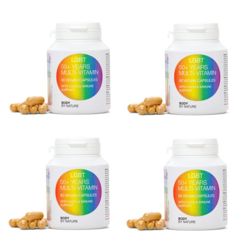 LGBT Multi-Vitamin (50+) (4 Pack) LGBT Multi-Vitamin (50+) (4 Pack)