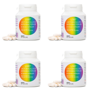 LGBT Lactobacillus & Bifidobacterium Multi Probiotic (4 Pack) LGBT Lactobacillus & Bifidobacterium Multi Probiotic (4 Pack)