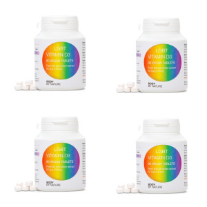 LGBT Vitamin D3 90 (4 Pack) - (2500i.u.) LGBT Vitamin D3 90 (4 Pack) - (2500i.u.)