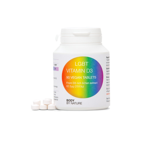LGBT Vitamin D3 90 - (2500i.u.) LGBT Vitamin D3 90 - (2500i.u.)