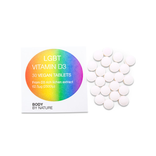 LGBT Vitamin D3 - (2500iu) - 30 Eco Pack